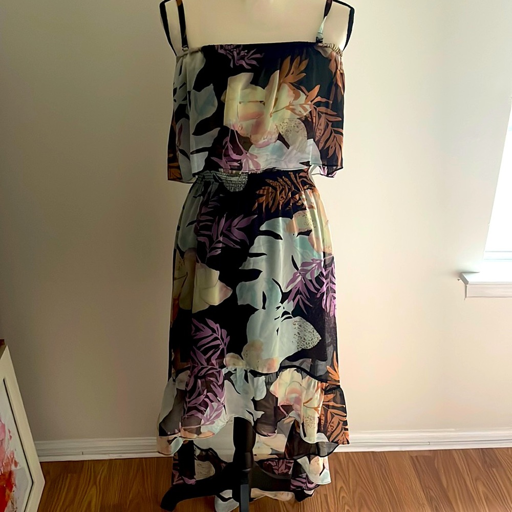 Mods international hi-lo fully lined dress